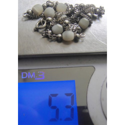 Sedef Gümüş Kolye