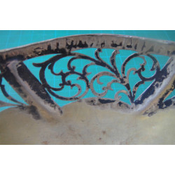 Kıl Testere İşçilikli Gümüş Gondol_30