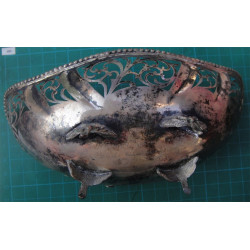 Kıl Testere İşçilikli Gümüş Gondol_30