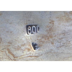 Kıl Testere İşçilikli Gümüş Gondol_30