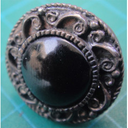 Oltu Taşlı Gümüş Küpe ve Kolye Ucu_276