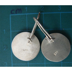 Tuğralı Gümüş Küpe_45