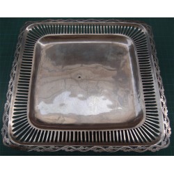 Silver Fruit  Plate_586