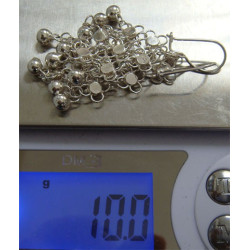 Güverse İşçilikli Gümüş Küpe_47