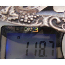 Kıl Testere İşçilikli Gümüş Tabak_592