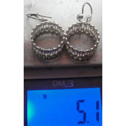 Telkari Gümüş Küpe_291