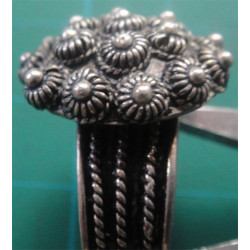 Güverse İşçilikli Gümüş Küpe , Kolye Ucu ve Yüzük Set_292