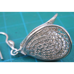 Telkari Gümüş Küpe_295