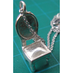 Gümüş Sandalye Kolye Ucu_1191