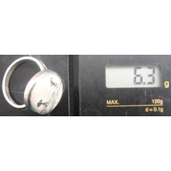 Ağaç Desenli Gümüş Yüzük_979