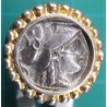 Romalı Başlı Gümüş Yüzük_984