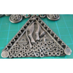 Siyah Taşlı Gümüş Gerdanlık_315