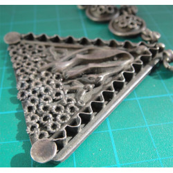 Siyah Taşlı Gümüş Gerdanlık_315