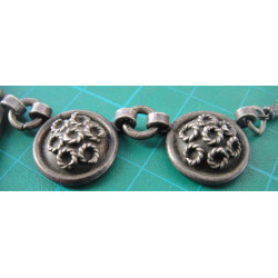 Siyah Taşlı Gümüş Gerdanlık_315