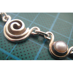 İncili Gümüş Gerdanlık_318