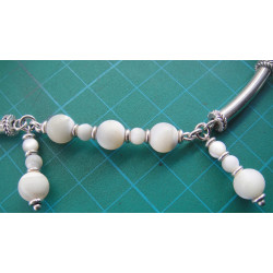 Sedef Gümüş Kolye_319