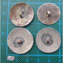 2 adet Savatlı Gümüş DÜĞME Kemer Parçası_106