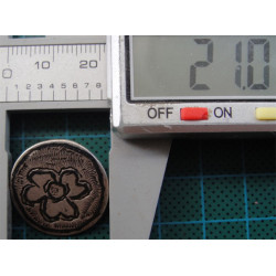 2 adet Savatlı Gümüş DÜĞME Kemer Parçası_106