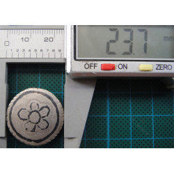 2 adet Savatlı Gümüş DÜĞME Kemer Parçası_106