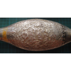 İran İşi Bir Çift Gümüş Vazo_44