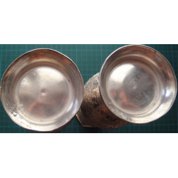 İran İşi Bir Çift Gümüş Vazo_44