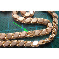 Bakla Gümüş Kolye_337