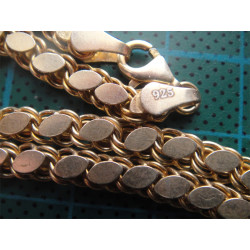 Bakla Gümüş Kolye_337