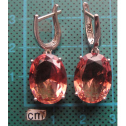 Sultanit, Zultanite Taşlı Gümüş Küpe_307