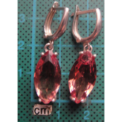 Sultanit, Zultanite Taşlı Gümüş Küpe_308