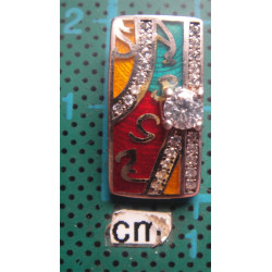 Mineli Gümüş Kolye Ucu_1493