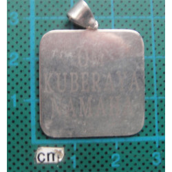 Kubera Gümüş Kolye Ucu_1496