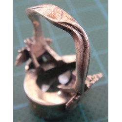 Doğal Taşlı Gümüş Yüzük_1136