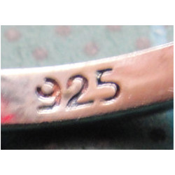 Doğal Taşlı Gümüş Yüzük_1141