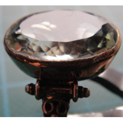 Doğal Taşlı Gümüş Yüzük_1147