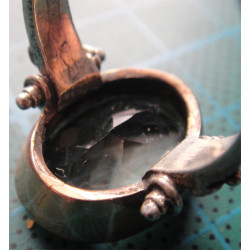 Doğal Taşlı Gümüş Yüzük_1147