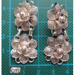 Telkari İşçilikli Gümüş Küpe_323