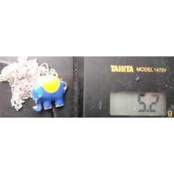 Filli Mineli Gümüş Kolye Ucu_1511