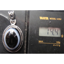 Hareli Gümüş Kolye Ucu_1518