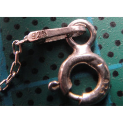 Yıldızlı Gümüş Hayalet Kolye_349