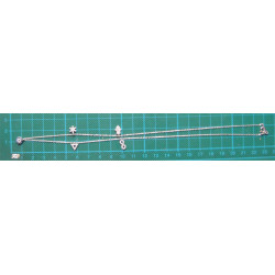 Nazar Boncuklu Gümüş Hayalet Kolye_350