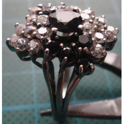 Doğal Taşlı Gümüş Yüzük_1154