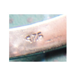 Doğal Taşlı Gümüş Yüzük_1154