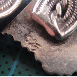 Ev Formunda Doğal Taşlı El Yapımı Gümüş Yüzük_1189