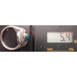 Markazit Taşlı Gümüş Yüzük_1193