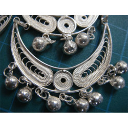 Telkari İşçilikli Gümüş Küpe_51