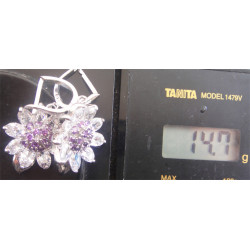 Zirkon Taşlı Gümüş Küpe_329