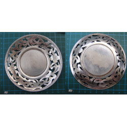 6 ea Hand Made Tea Plate_247