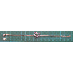 Melek Formunda Gümüş Bileklik_579