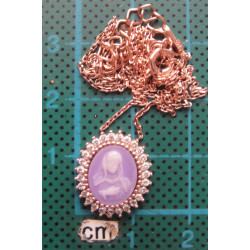 Dini Figürlü Gümüş Kolye Ucu_1564