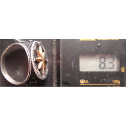 Pusula Gümüş Erkek Yüzük_1209